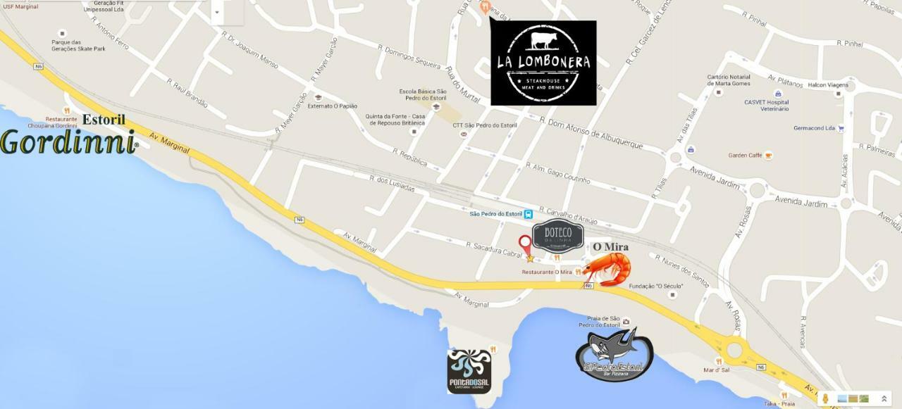 Cozy Beach House Sao Pedro Estoril São Pedro do Estoril Екстериор снимка